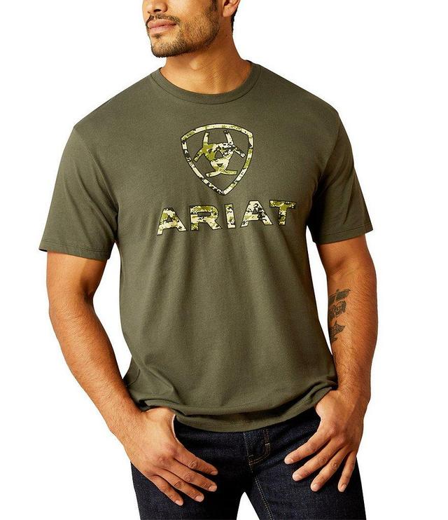 Ariat Short Sleeve Liberty USA Camo Graphic T-Shirt Product Image