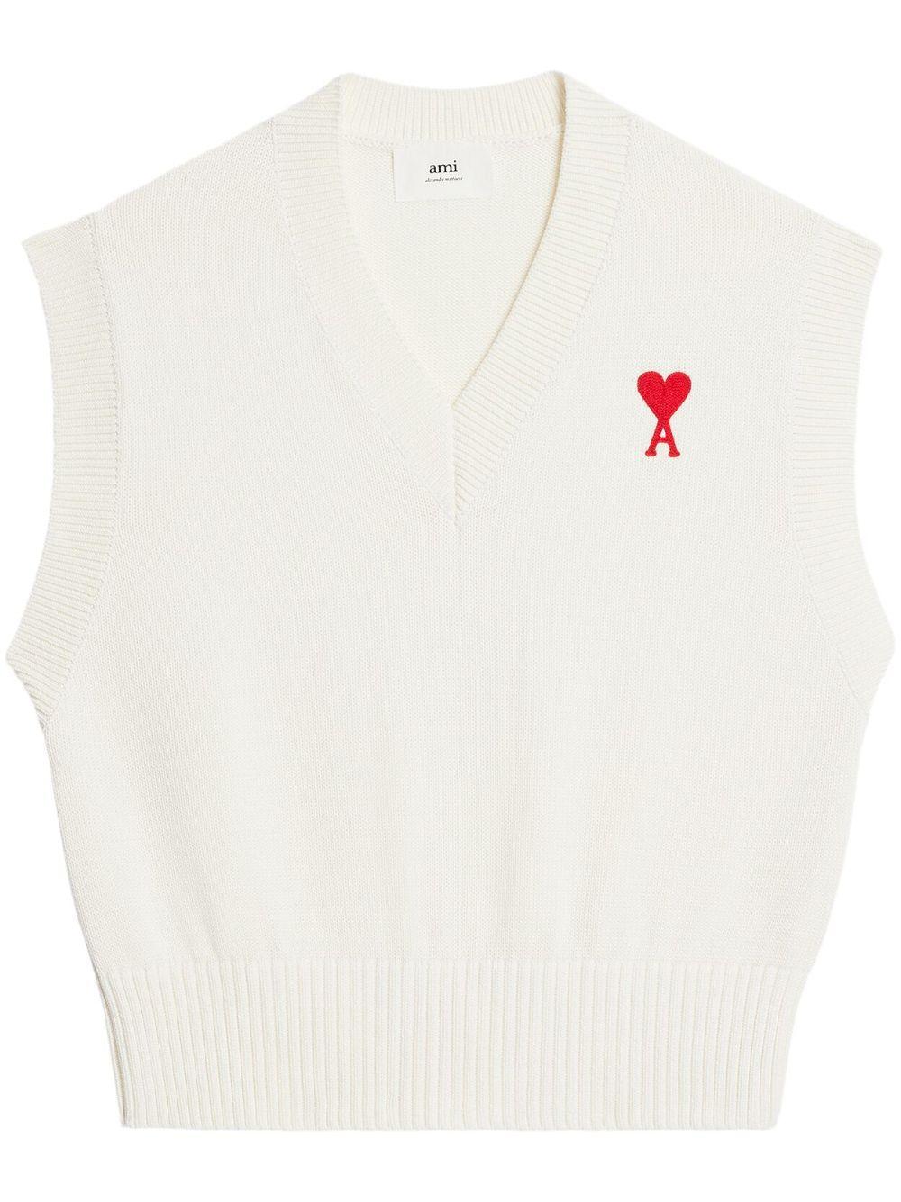 Ami De Coeur V-neck vest Product Image