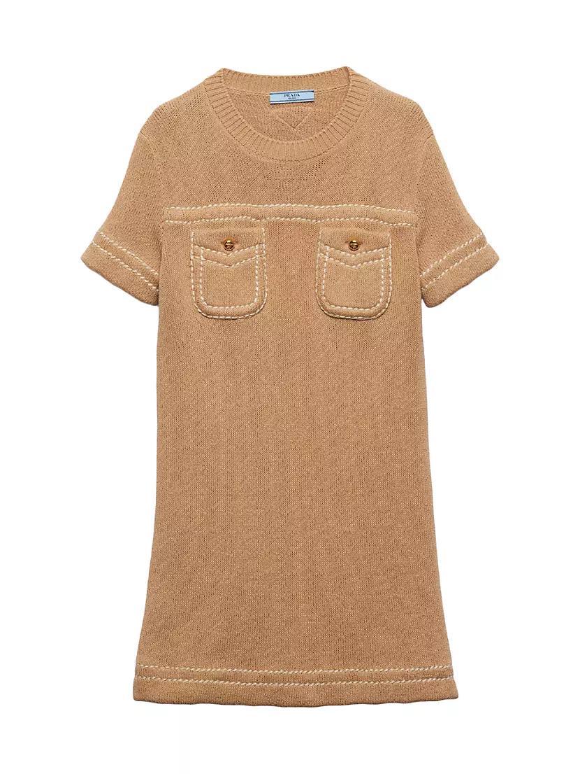 Cotton Crew-Neck Dress product image