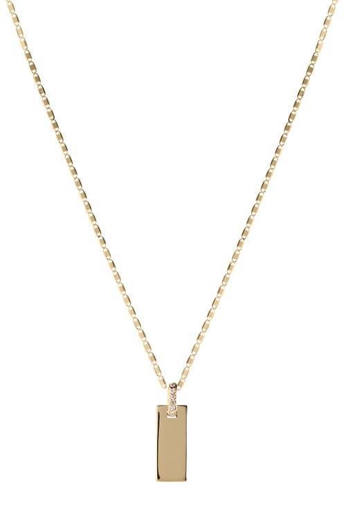 Lana Tag Link Pendant Necklace Product Image