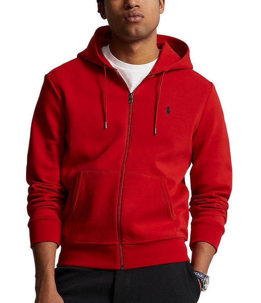 Polo Ralph Lauren Double-Knit Full-Zip Hoodie Jacket Product Image