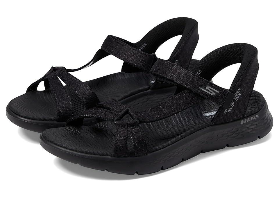 Skechers Womens Slip Ins- Go Walk Flex Sd - Illuminate Walking Sandals from Finish Line Product Image