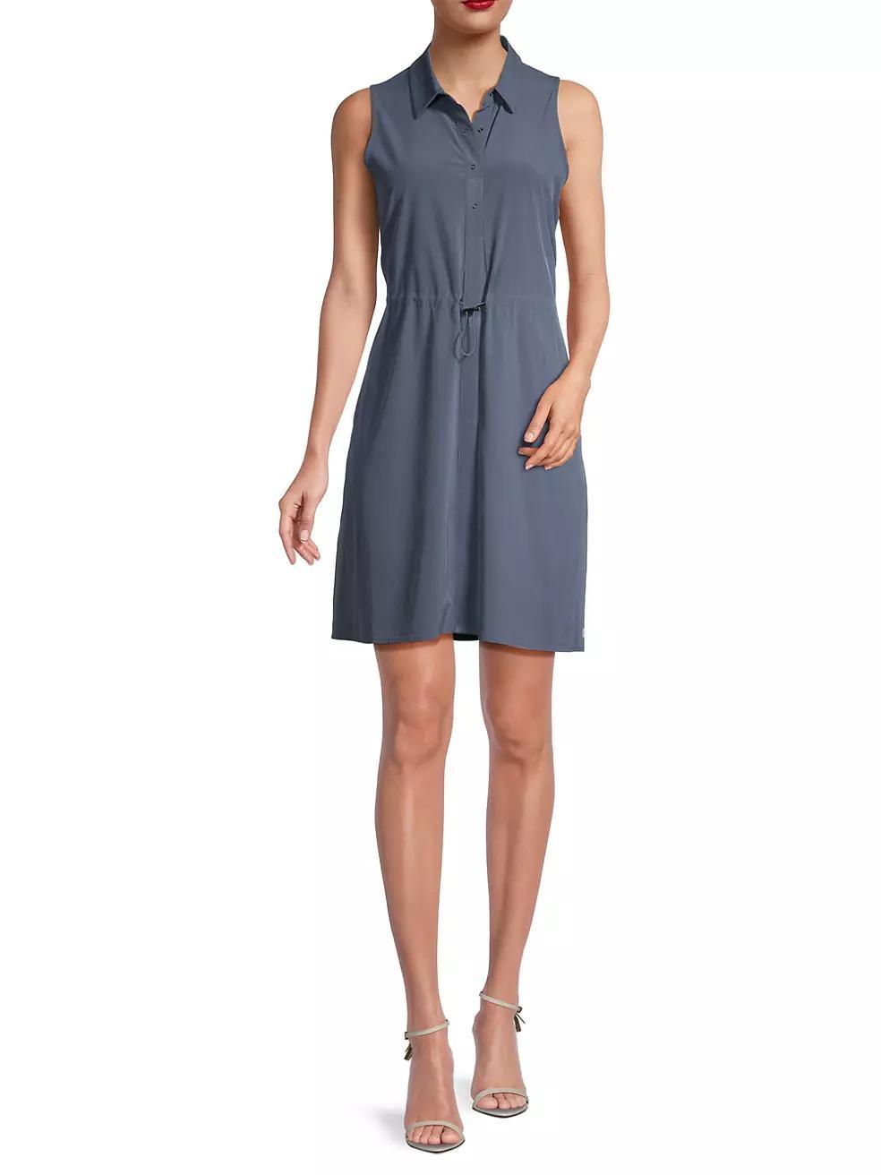 Tech Stretch Collared Dress Product Image