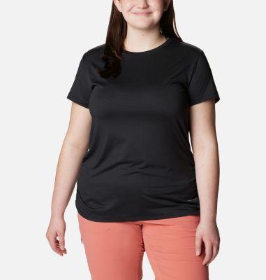 Columbia Womens Leslie Falls Short Sleeve Shirt - Plus Size- Product Image