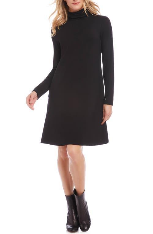 Karen Kane Quinn Turtleneck Long Sleeve Dress Product Image