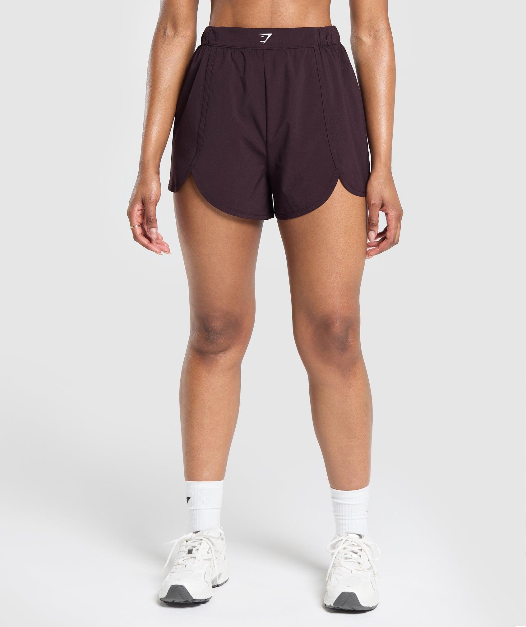 Scallop Hem Shaped Shorts Product Image