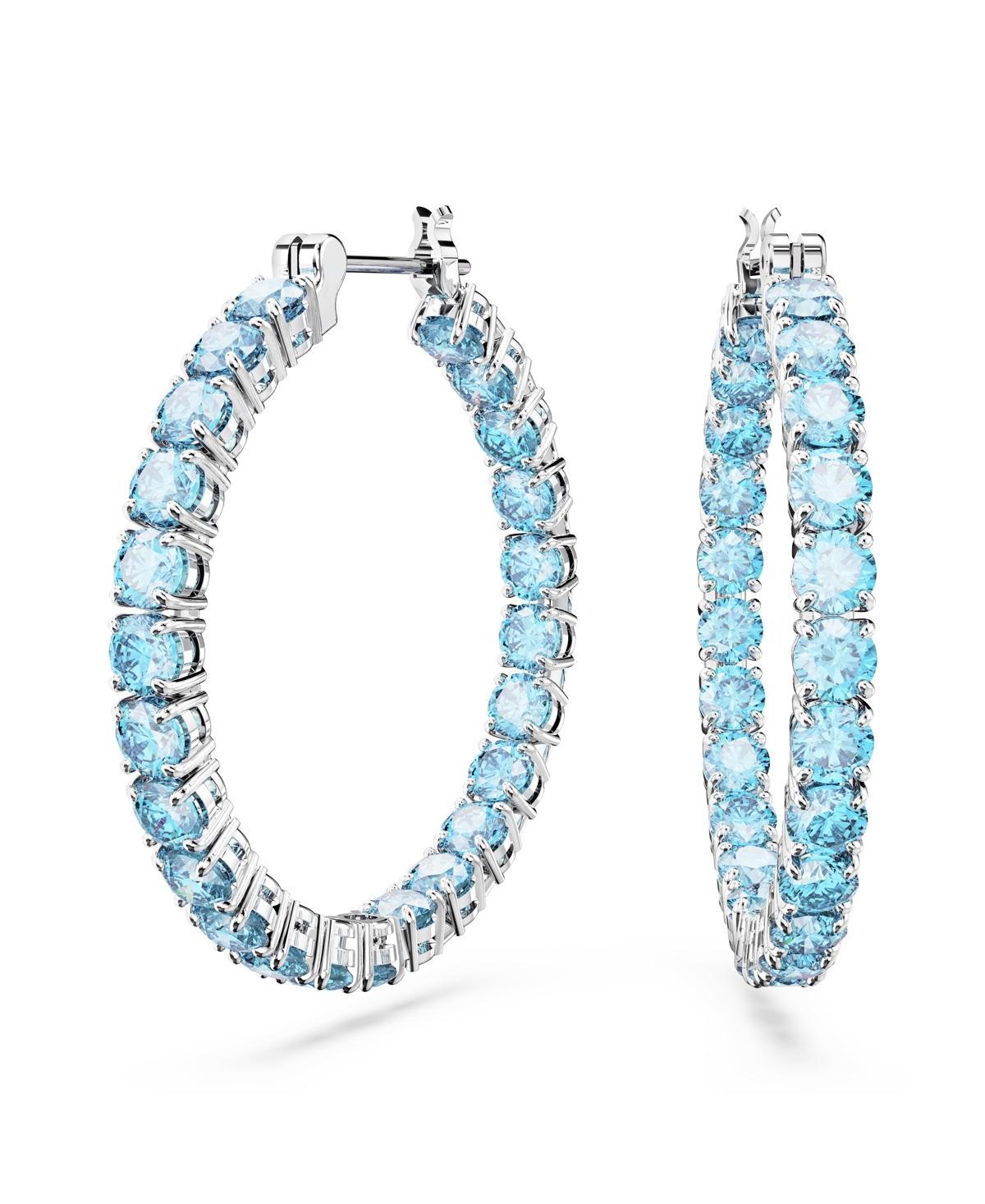 Swarovski Matrix Tennis Hoop Earrings Product Image