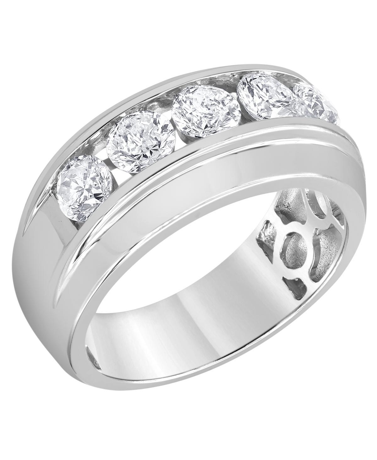 Mens Diamond Ring (2 ct. t.w.) in 10k White Gold Product Image