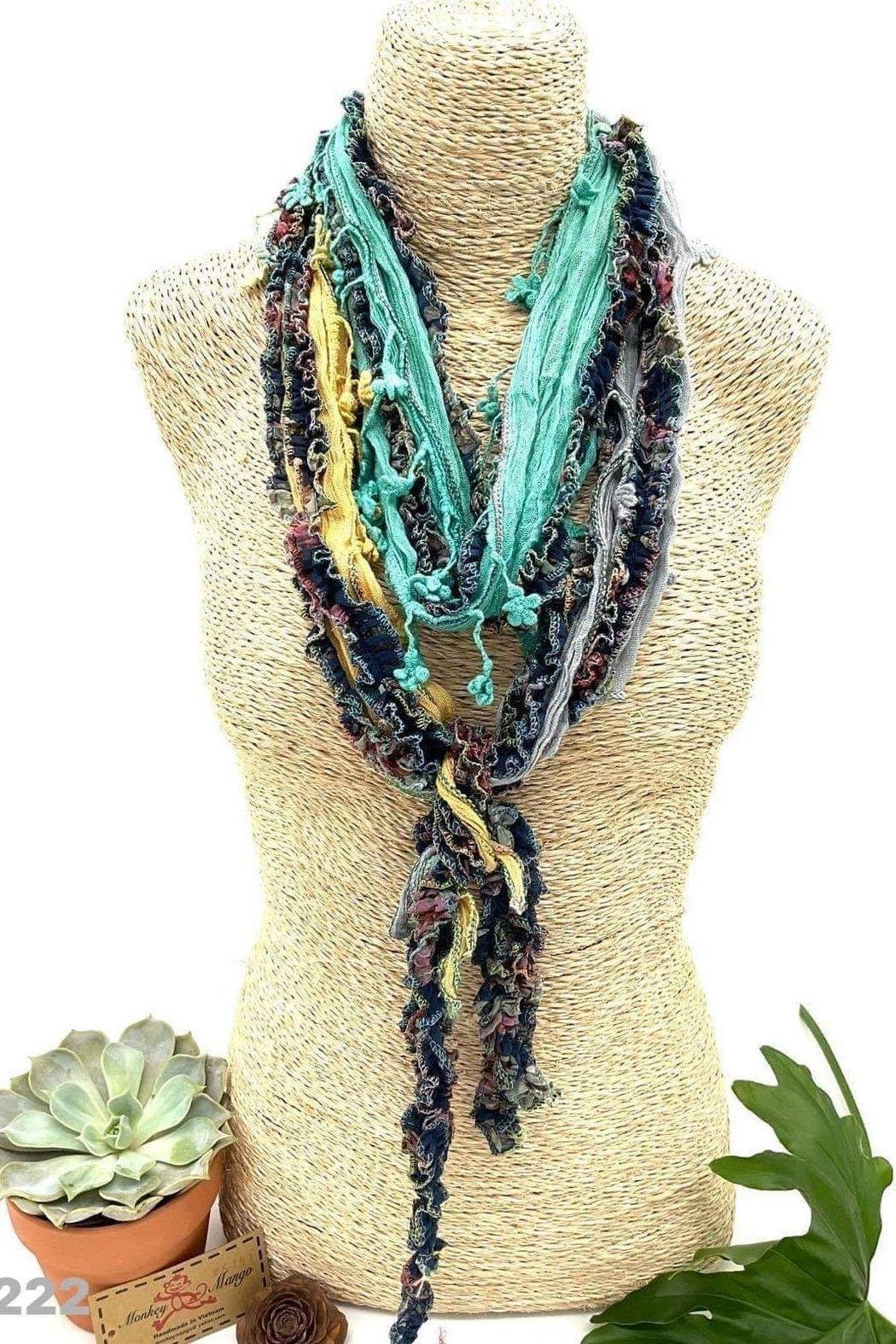 Ombre Fringe Scarf Product Image