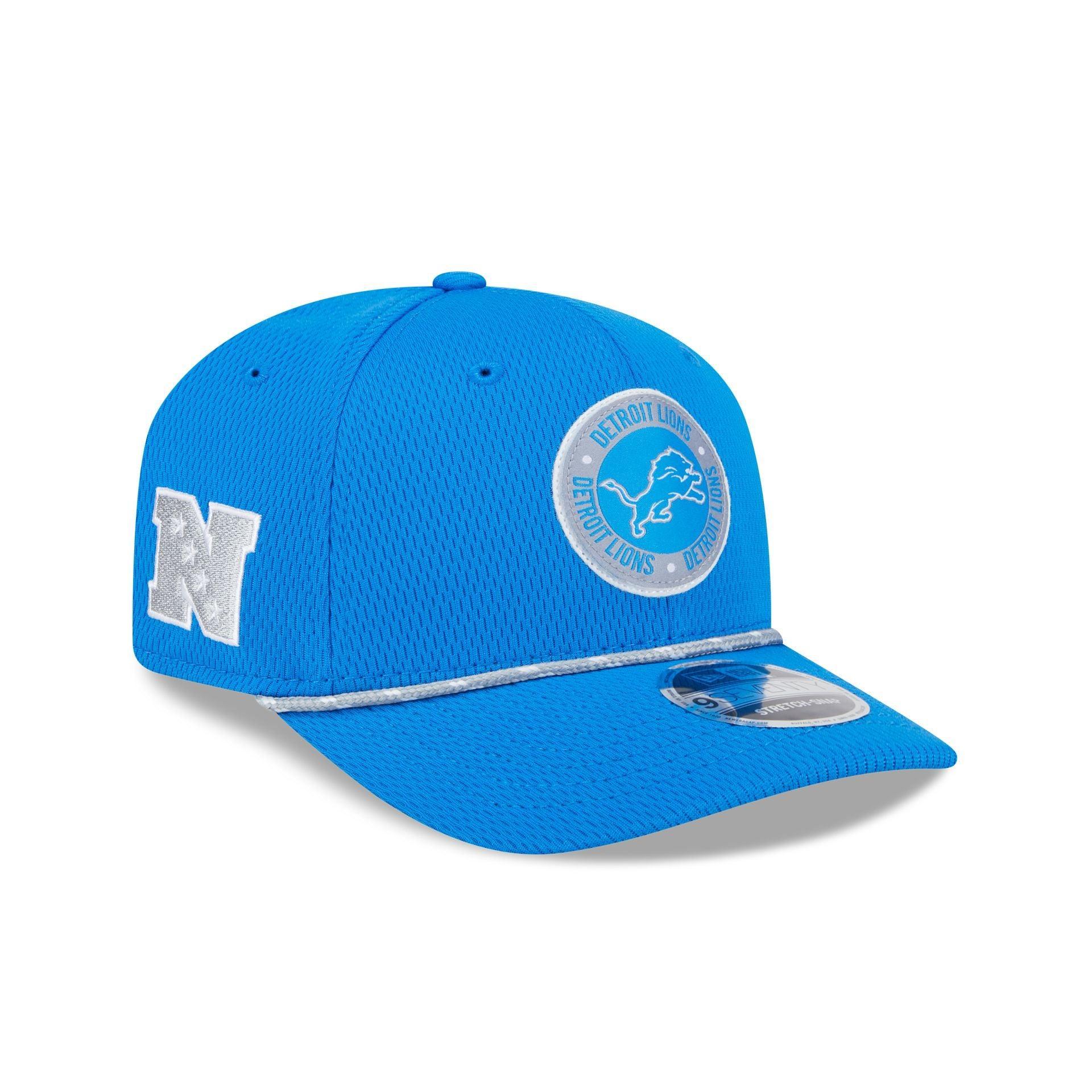 Detroit Lions 2024 Sideline 9SEVENTY Stretch-Snap Hat Male Product Image