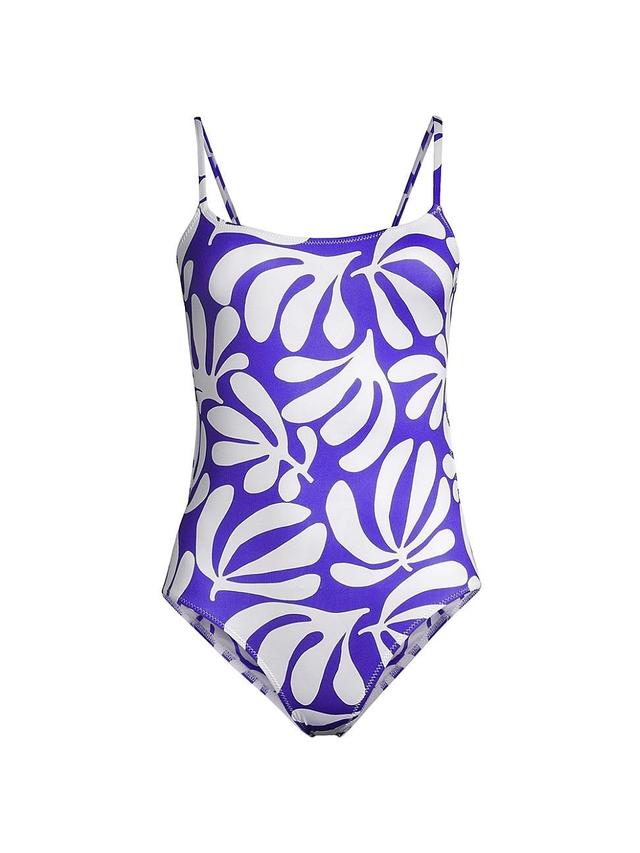 Womens Gabby Printed One-Piece Swimsuit Product Image