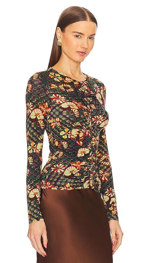 Ulla Johnson Ricci Top in Green Product Image