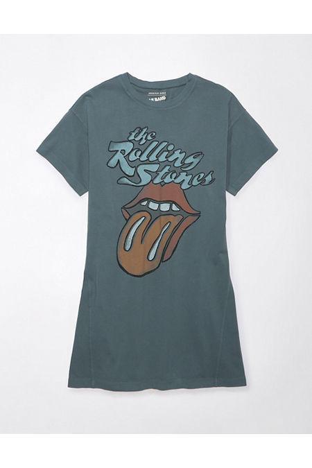 AE Rolling Stones Graphic T-Shirt Mini Dress Women's Product Image