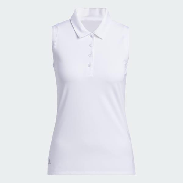 Ultimate365 Solid Sleeveless Polo Shirt Product Image