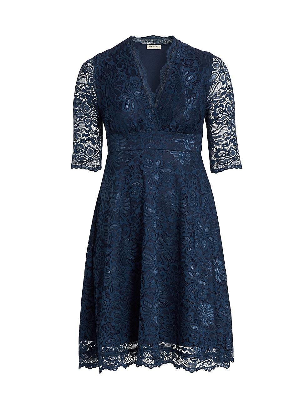 Womens Mademoiselle Lace Dress Product Image