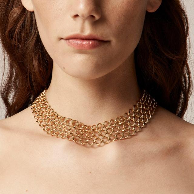 Wide chainlink necklace Product Image