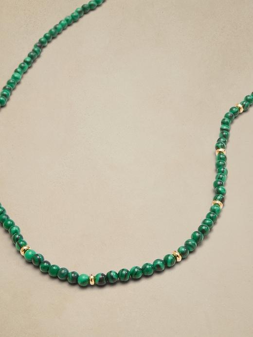 Stone Bead Necklace Product Image