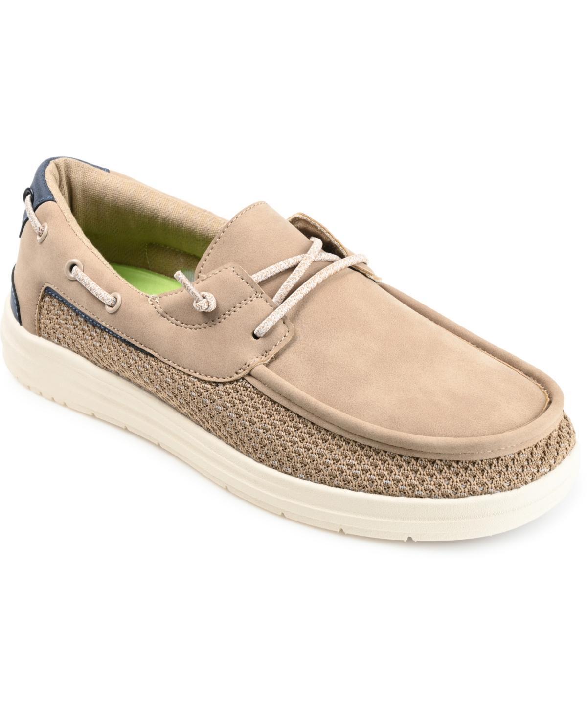 Vance Co. Carlton Casual Mens Slip-on Sneakers Med Beige Product Image