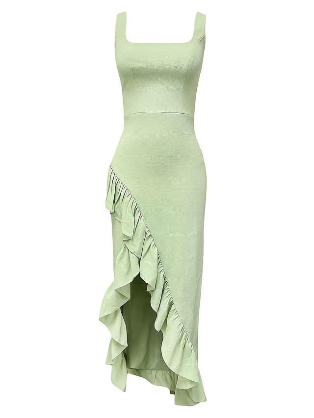 Womens Charlene Ruffle Mermaid Gown Product Image