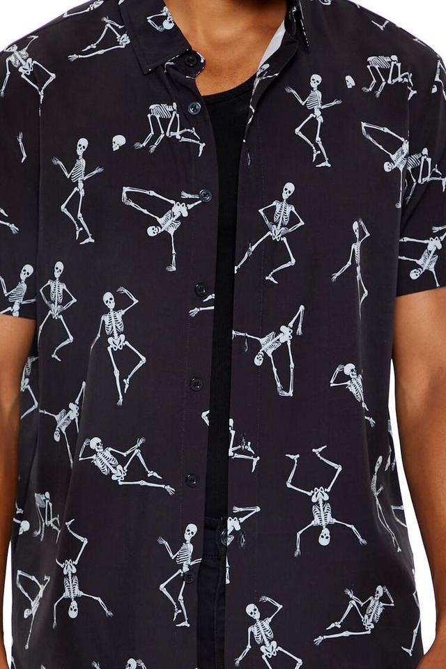 Dancing Skeleton Print Shirt | Forever 21 Product Image