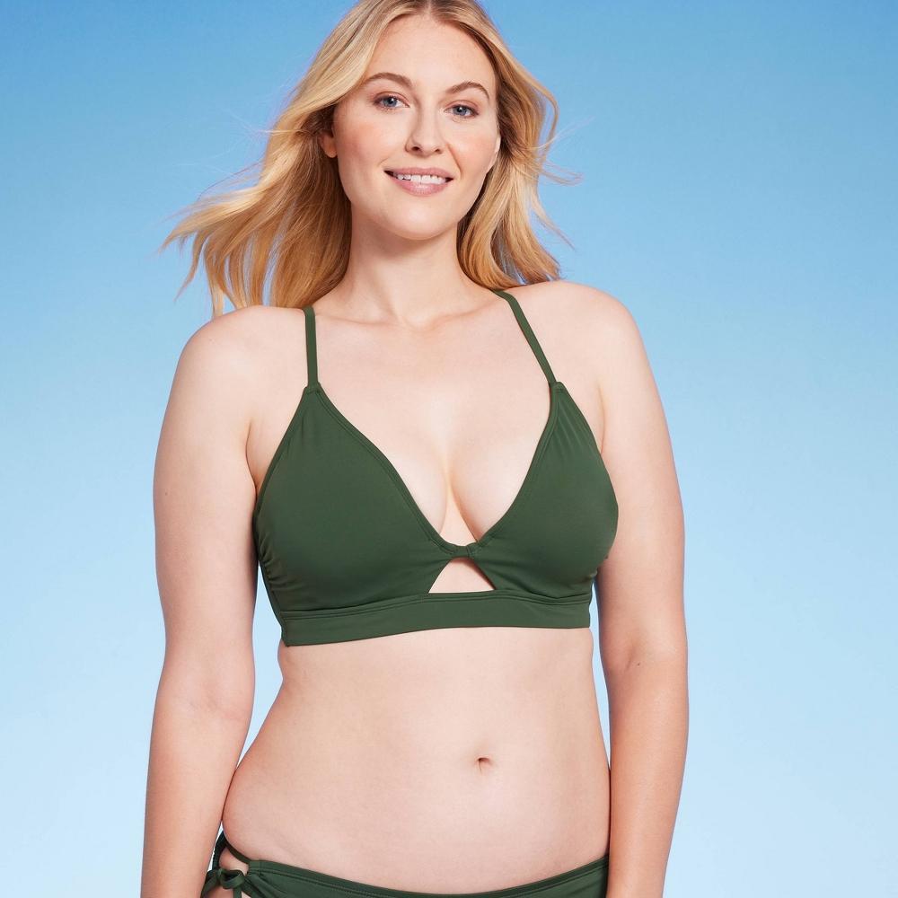 Womens Longline Keyhole Underwire Bikini Top - Shade & Shore Product Image