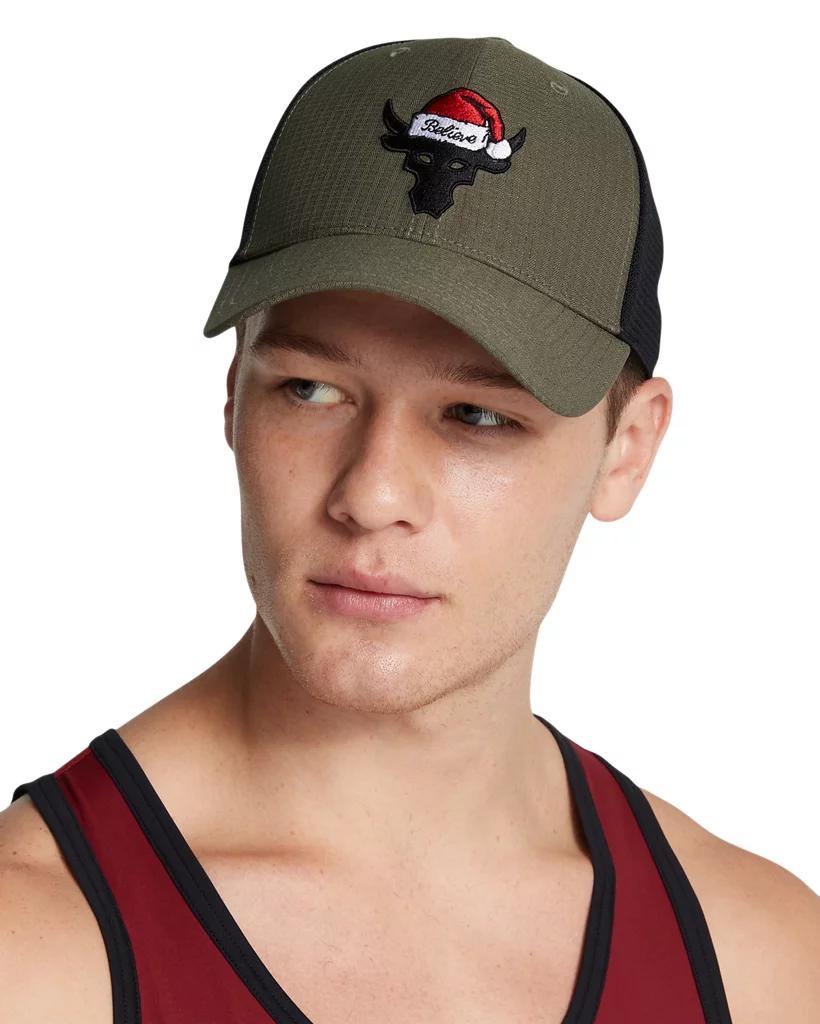 Men's Project Rock Red One Trucker Hat Product Image