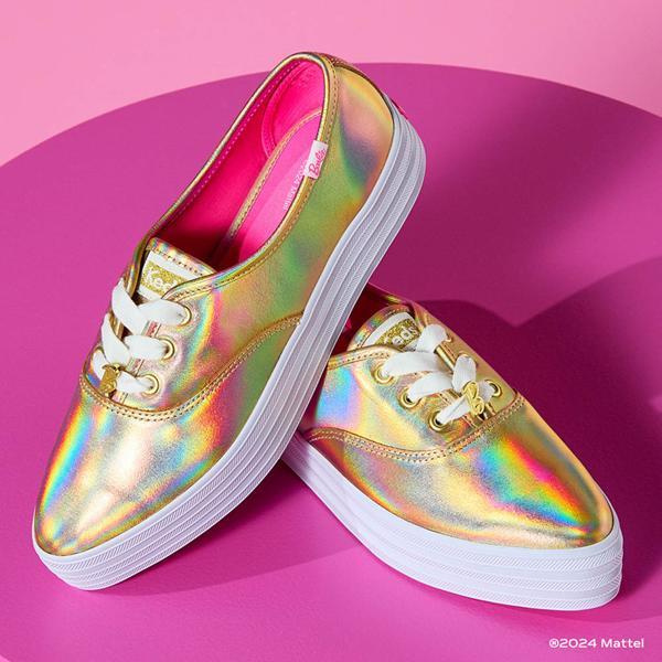 Womens Barbie™ x Keds Point Platform Sneaker Product Image