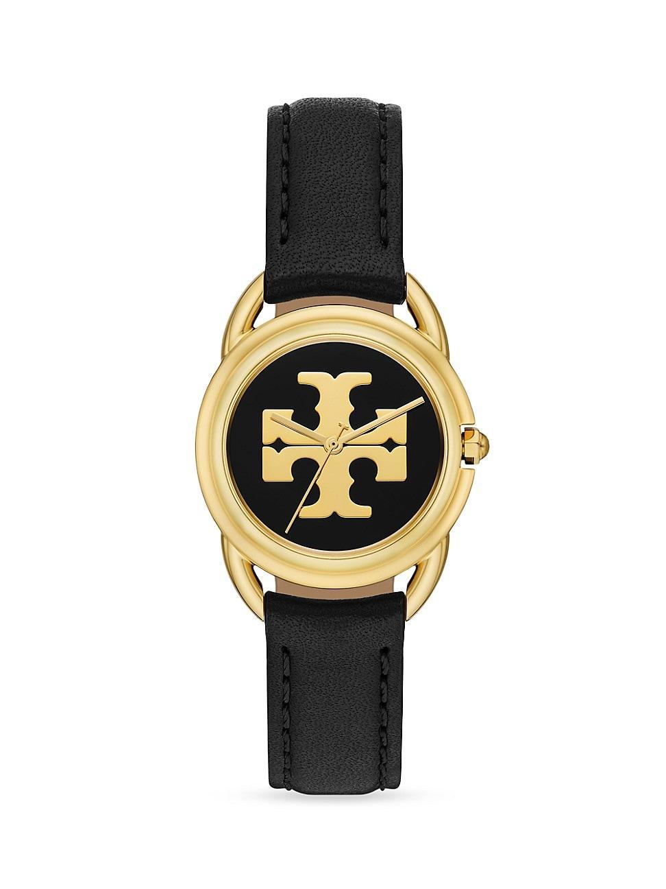 Tory Burch Womens The Miller Two-Tone Stainless Steel Bracelet Watch 32mm Product Image