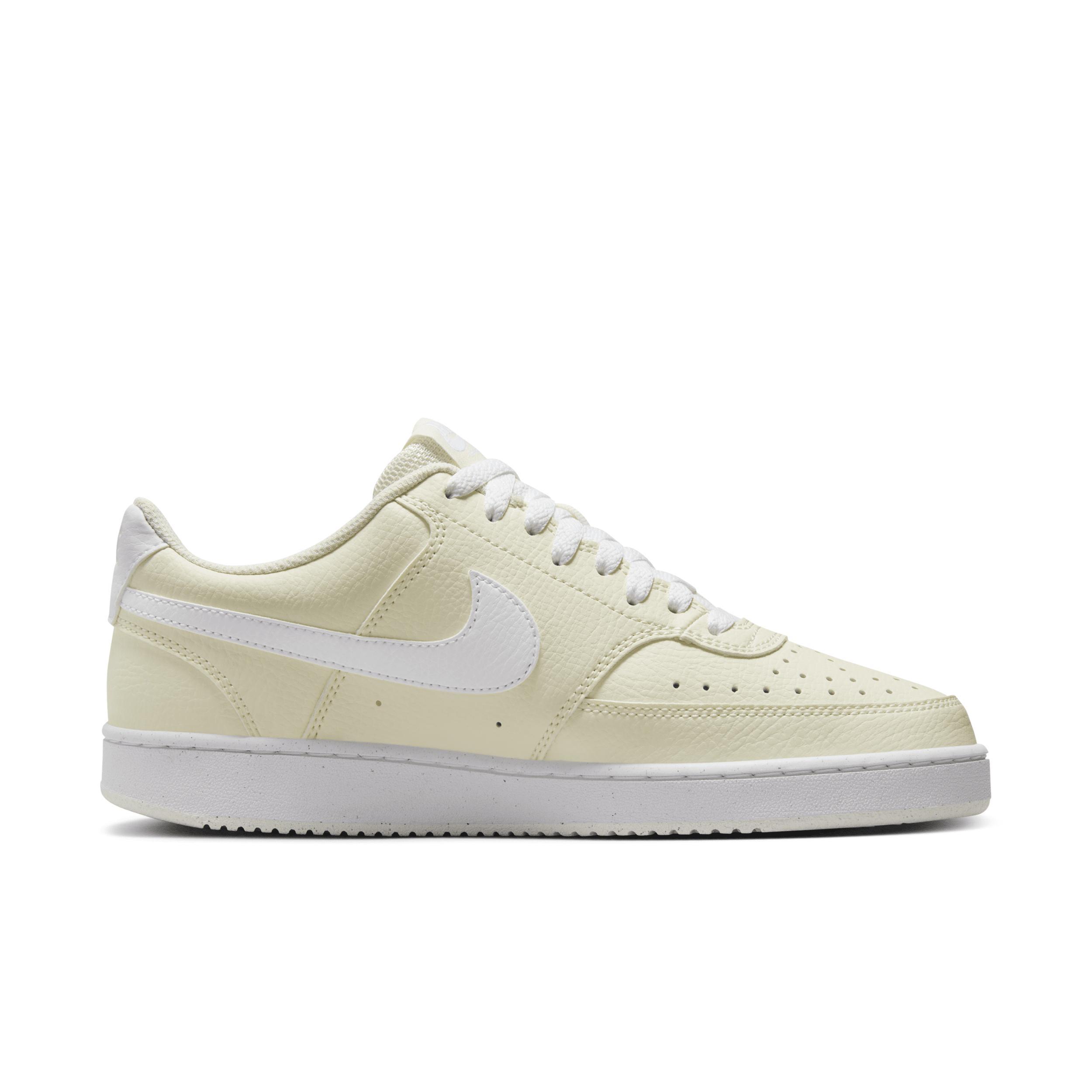 Nike Womens Court Vision Low Next Nature Casual Sneakers from Finish Line - White, Stadium Green Product Image