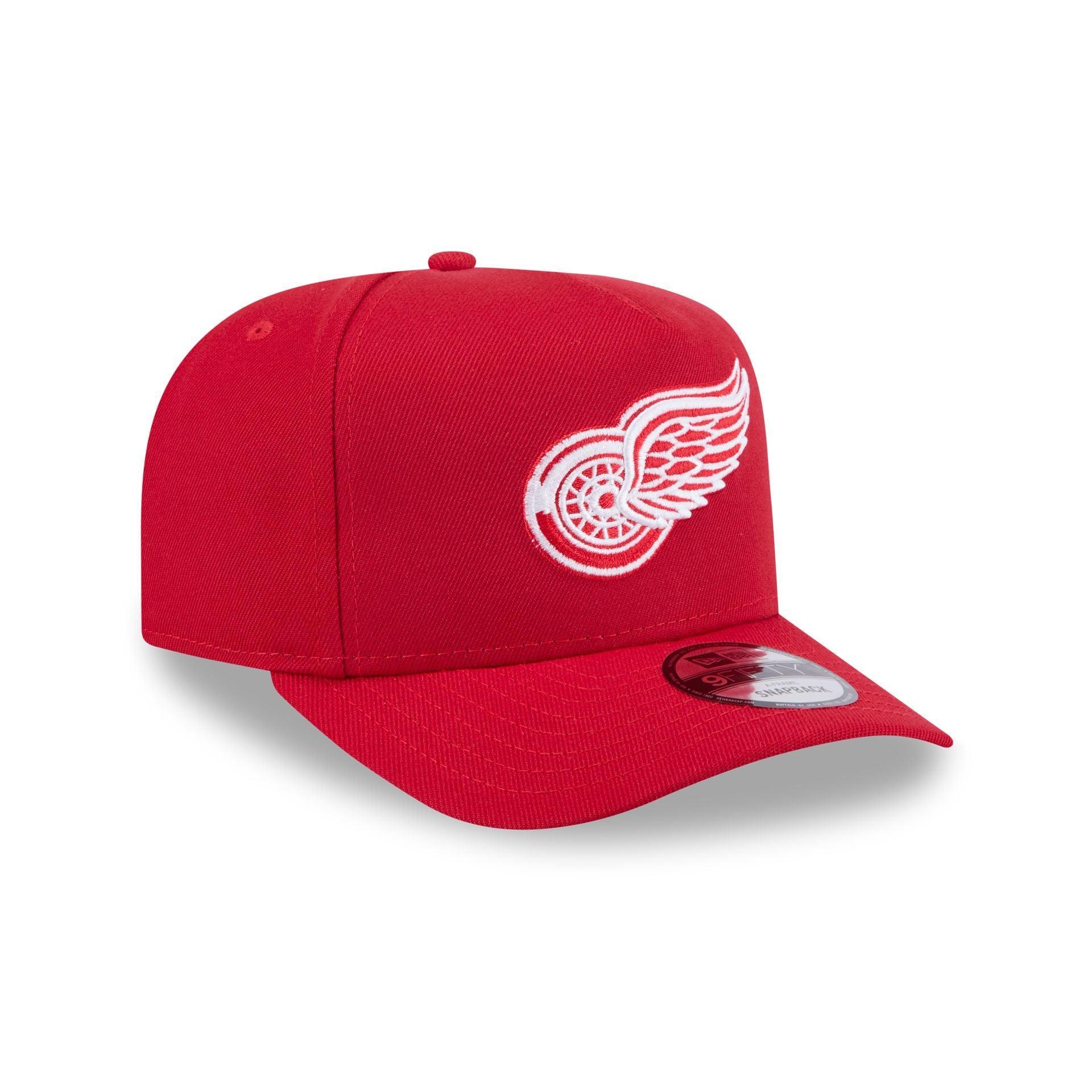 Detroit Red Wings Team 9FIFTY A-Frame Snapback Hat Male Product Image