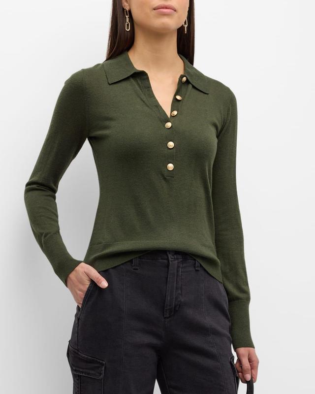 Womens Sterling Buttoned Sweater Product Image