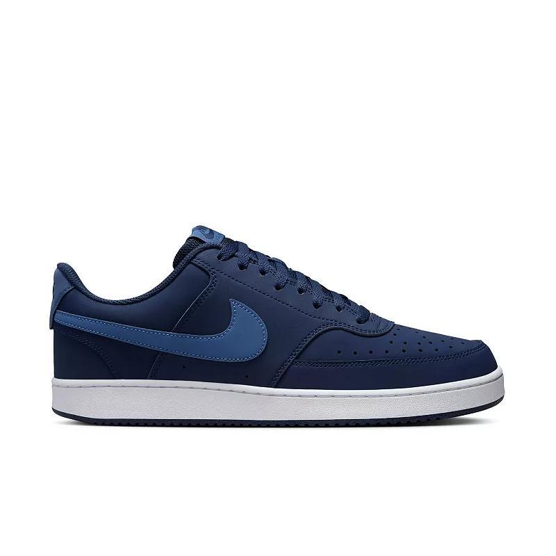 Nike Mens Court Vision Low Nubuck Casual Sneakers from Finish Line Product Image