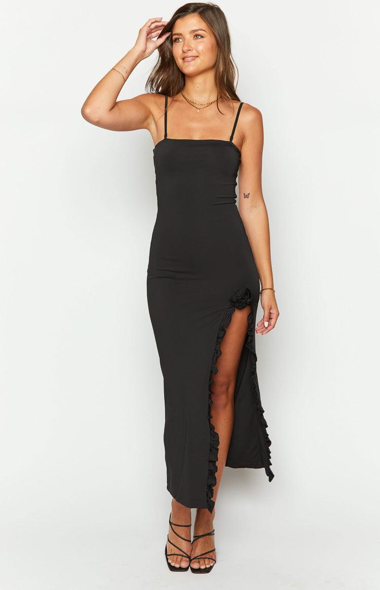 Orlando Black Maxi Dress Product Image