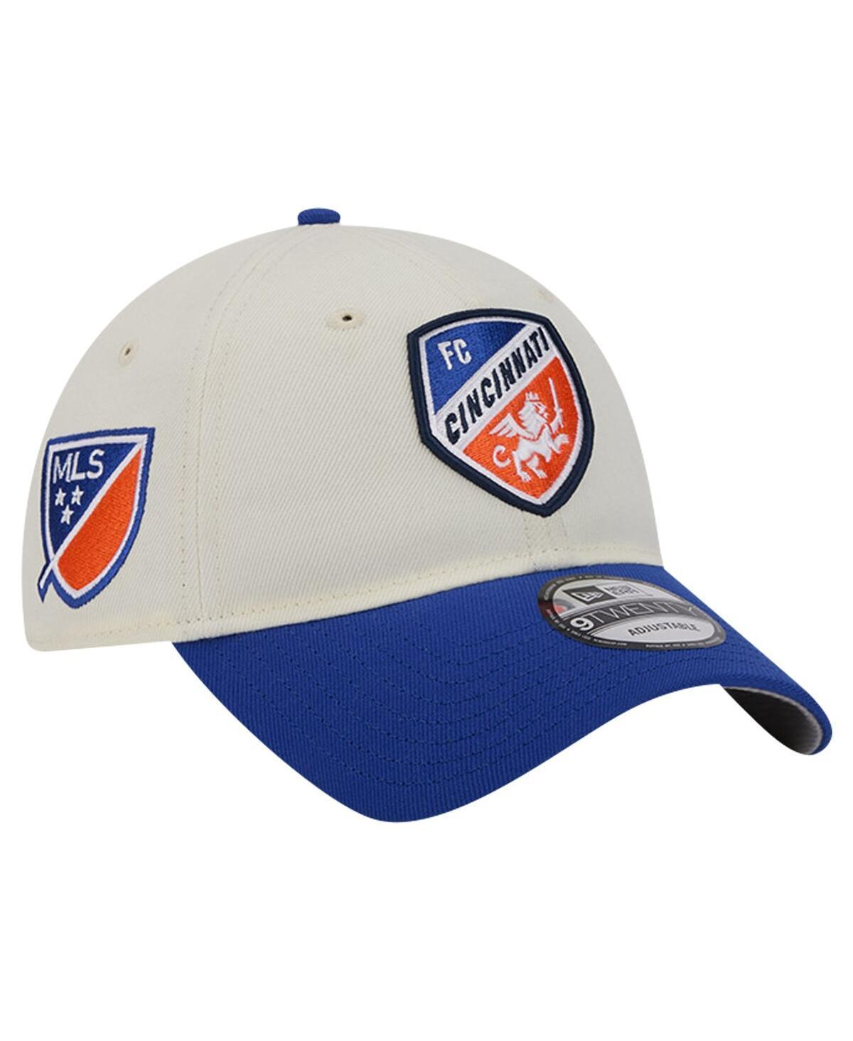 Mens New Era White Fc Cincinnati 2024 Kick Off Collection 9TWENTY Adjustable Hat Product Image