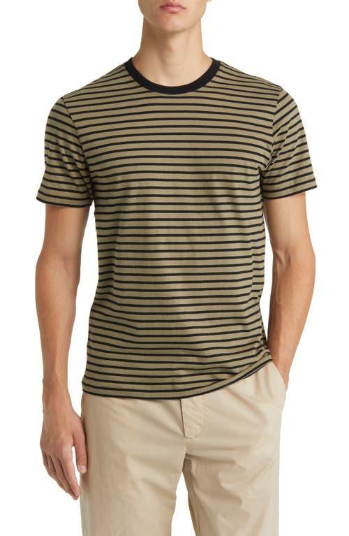 FRAME Stripe Crewneck T-Shirt Product Image