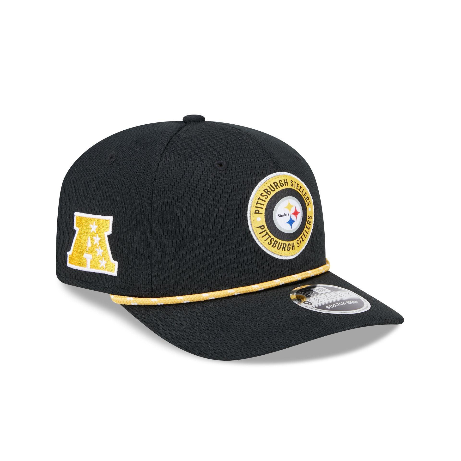 Pittsburgh Steelers 2024 Sideline 9SEVENTY Stretch-Snap Hat Male Product Image