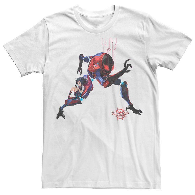 Mens Marvel Spider-Man Into The Spiderverse Peni Parker Robot Suit Tee Product Image