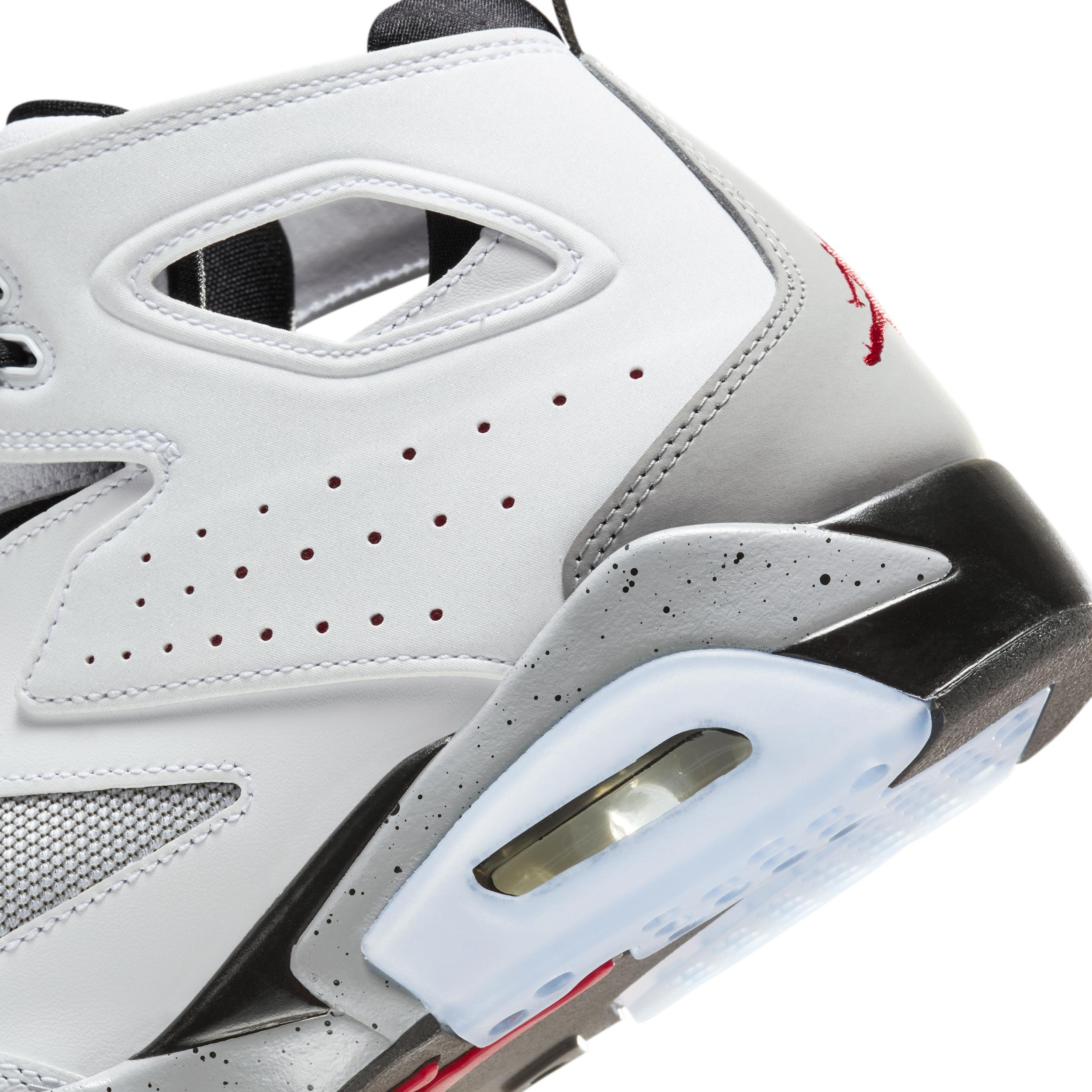 Jordan Mens Jordan Flight Club 91 - Mens Basketball Shoes White/Red/Black Product Image