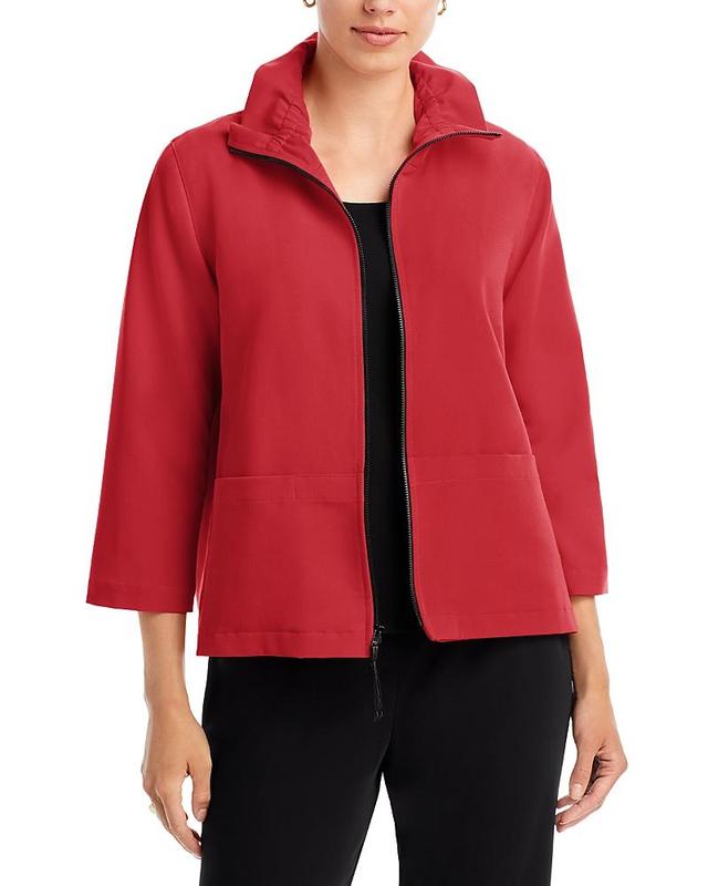 Caroline Rose Travel Gab Zip Jacket Product Image