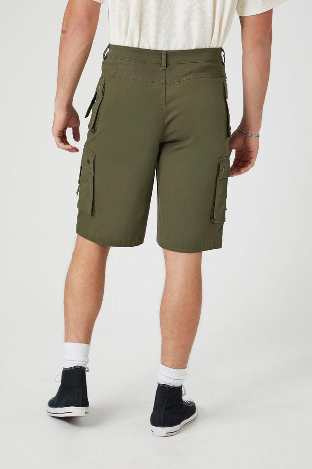 Mid-Rise Cargo Shorts | Forever 21 Product Image