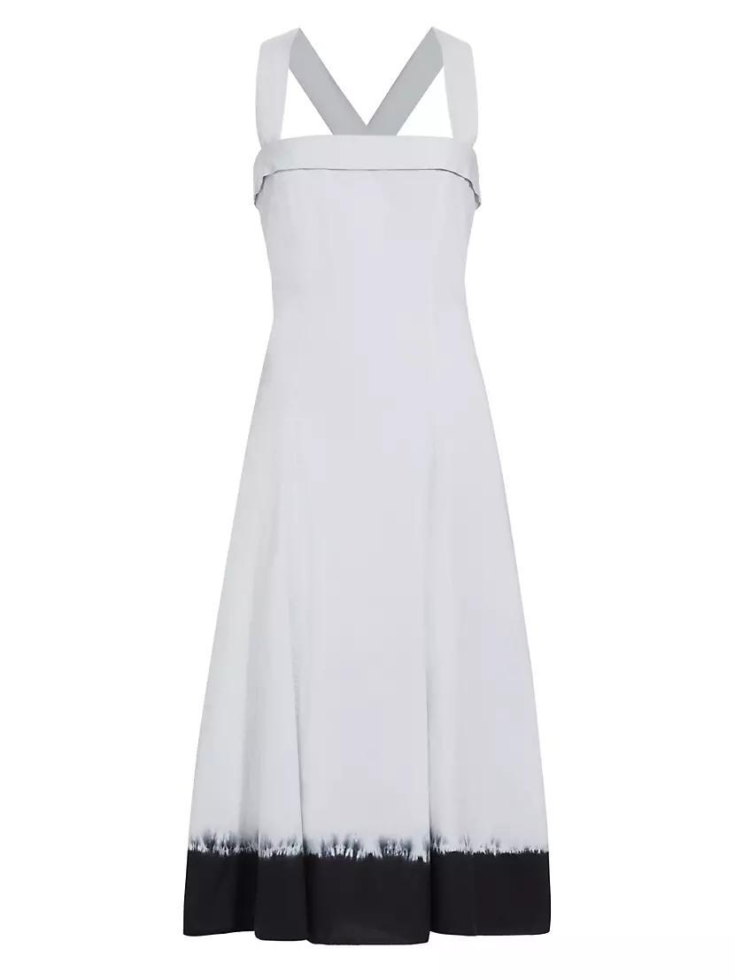 Edie Tie-Dye Sleeveless Midi-Dress Product Image