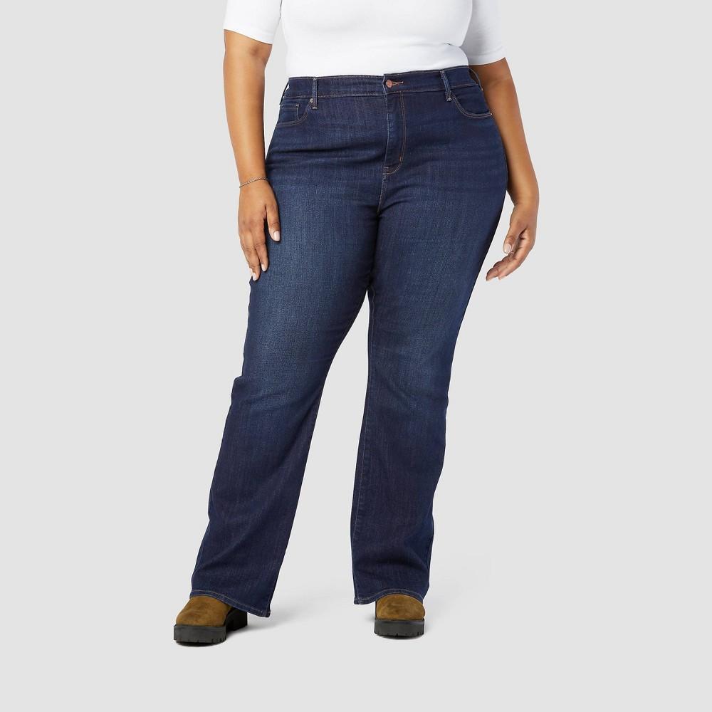 DENIZEN from Levis Womens Plus Size Mid-Rise Bootcut Jeans - Hall Of Fame 18 Product Image