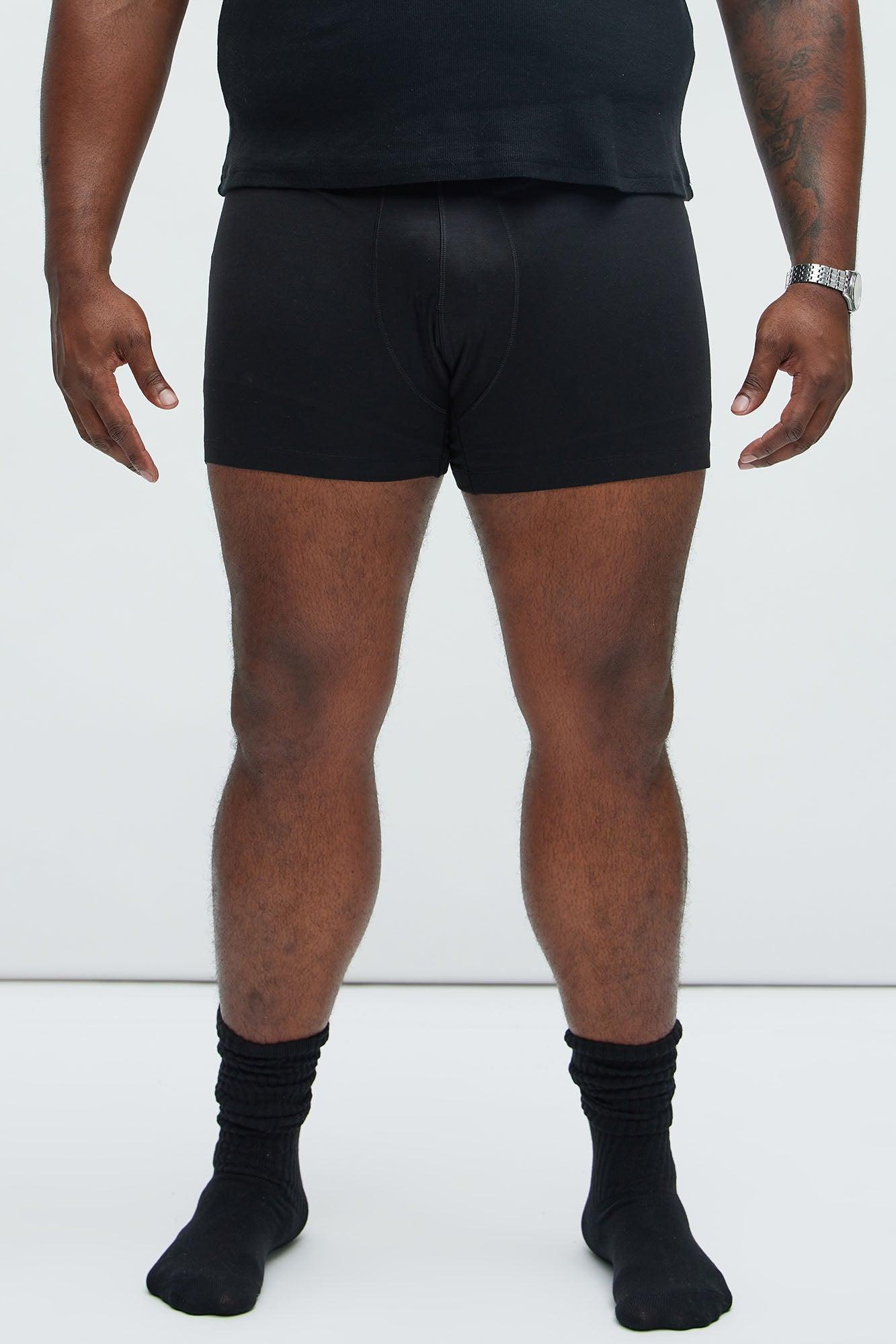 Essential Modal Boxer Brief 3 Pack - Black Product Image