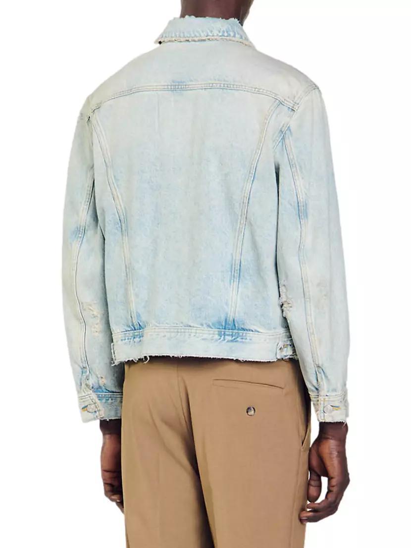 Faded Denim Jacket Product Image