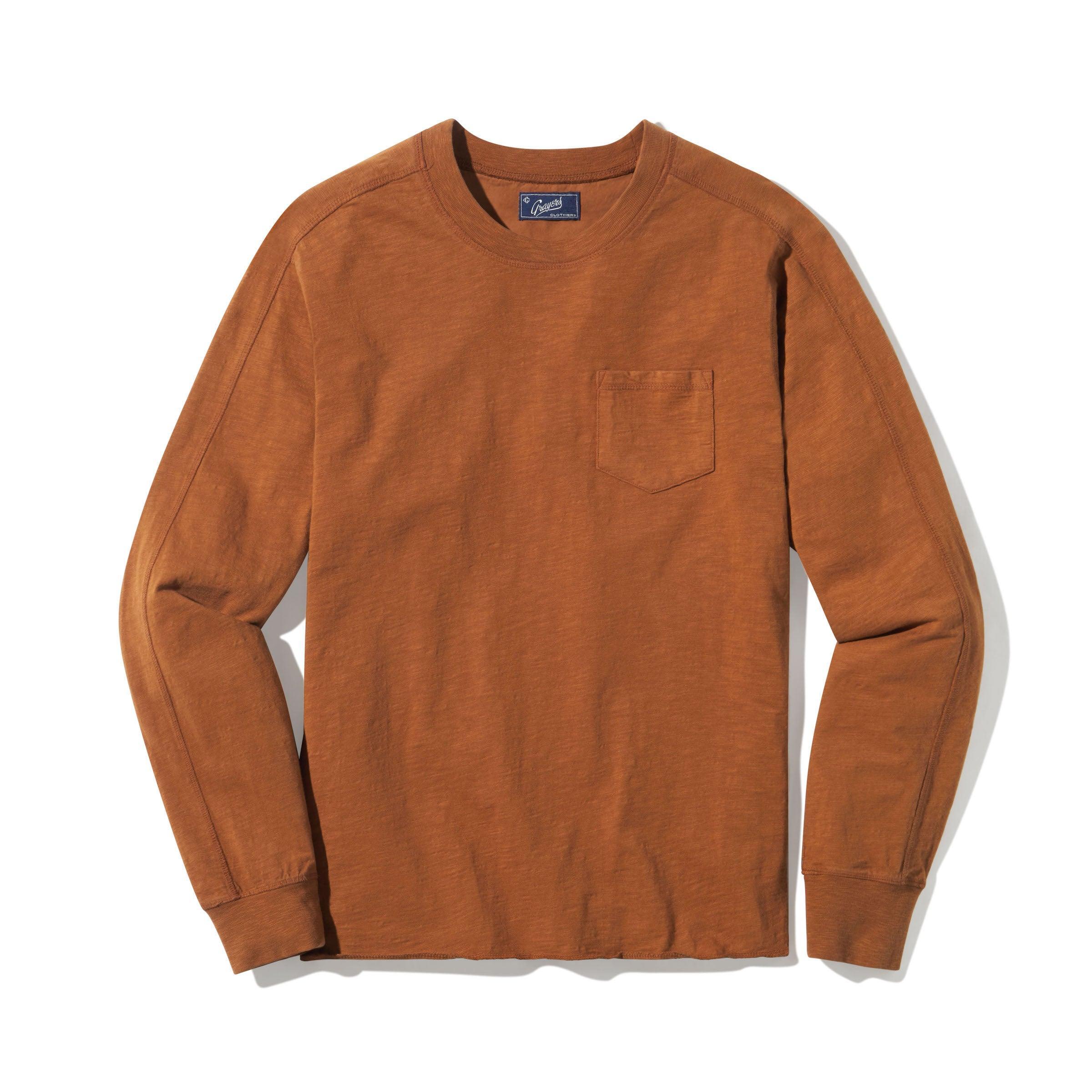 New Cooper Garment Dyed Pocket Tee - Monks Robe Product Image