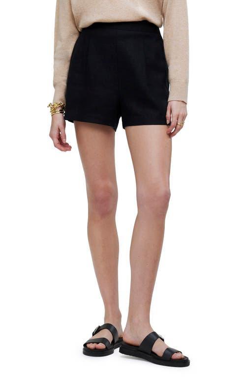 Madewell Clean Linen Pull-On Shorts Product Image