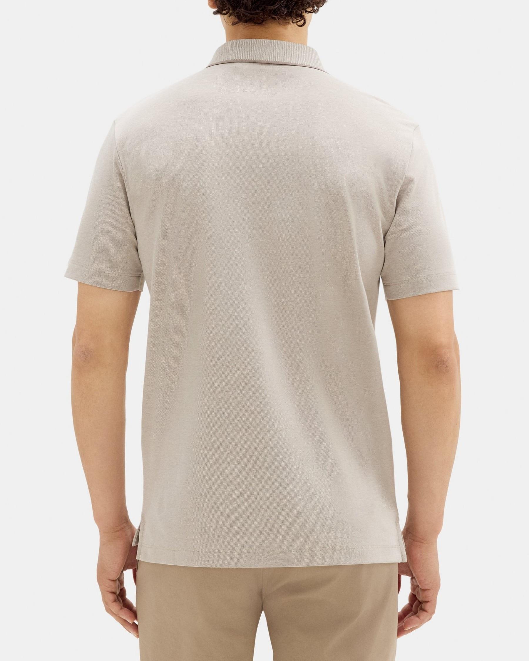 Standard Polo in Piqué Cotton Product Image