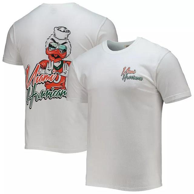 Mens Miami Hurricanes Mascot Bandana T-Shirt Product Image