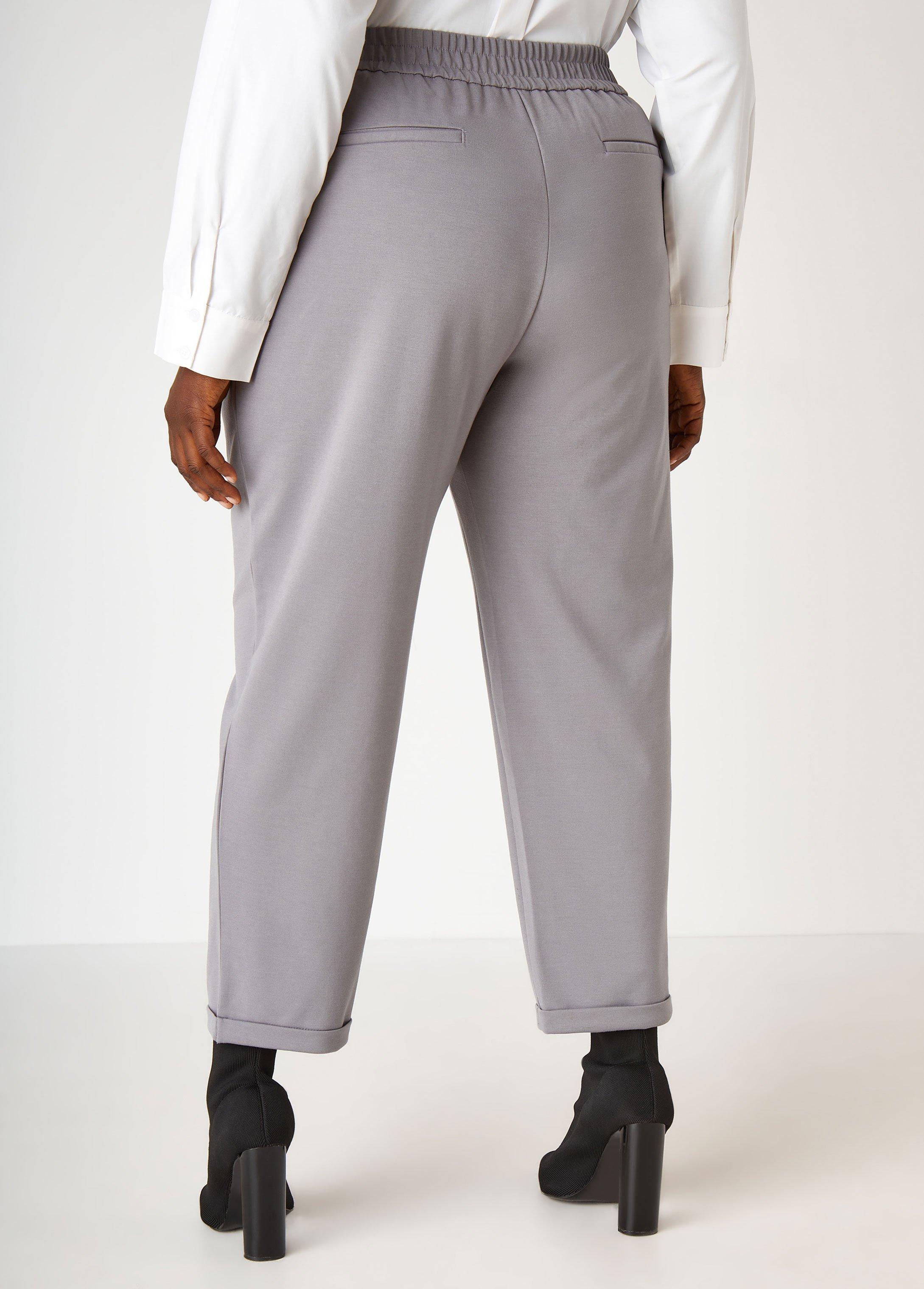 Ponte Tapered Ankle Pants Product Image