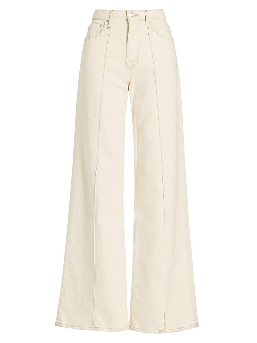 Womens Miles Wide-Leg Denim Pants Product Image